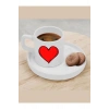 Türk Kahvesi Fincanı Kalpli Fincan