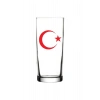 Ay Yıldız Baskılı Rakı Bardağı - Ay Yıldızlı Rakı Bardağı