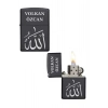 Kişiye Özel Allah Yazılı Metal Çakmak