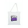 Game Over Baskılı Bez Çanta - Game Overlı Çanta