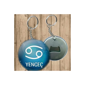 Yengeç Burcu Anahtarlık - Açacaklı Anahtarlık