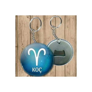 Koç Burcu Anahtarlık - Açacaklı Anahtarlık