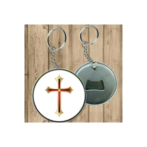 Haç Model Anahtarlık - Açacaklı Anahtarlık