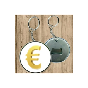 Euro Anahtarlık - Açacaklı Anahtarlık