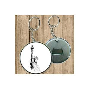 Özgürlük Anıtı Model - Açacaklı Anahtarlık