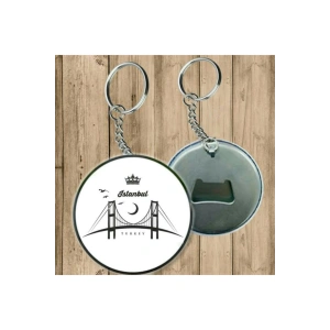 Saat Kulesi Model - Açacaklı Anahtarlık