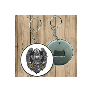 Motorcu Kartal Model - Açacaklı Anahtarlık