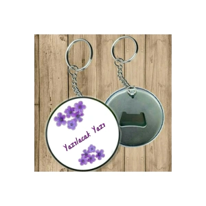 Anneler Günü Hediyesi Isime Özel Anahtarlık ( Açacaklı Anahtarlık )