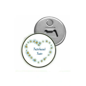 Anneler Günü Hediyesi Isime Özel Magnet ( Açacaklı Magnet )