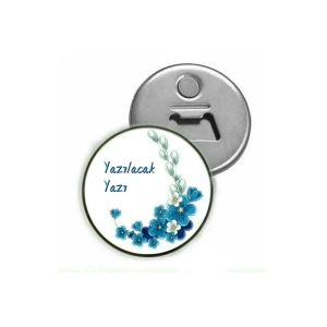 Anneler Günü Hediyesi Isime Özel Magnet ( Açacaklı Magnet )