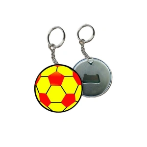 Açacaklı Sarı Kırmızı Anahtarlık