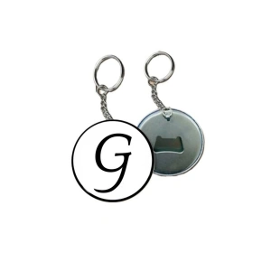 Açacaklı G Harfi Anahtarlık