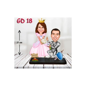 Kişiye Özel Ahşap Biblo - Düğün Biblo 9 ( 3D Biblo )