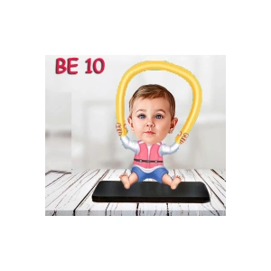 Kişiye Özel Ahşap Biblo - Bebek Karikatür Biblo - Bebek Biblo 10