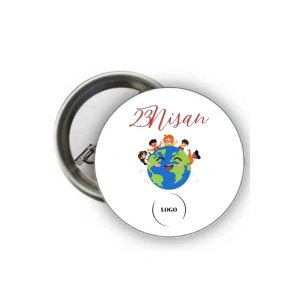 23 Nisan Rozeti - Kişiye Özel 23 Nisan Rozeti ( 20 Adet )