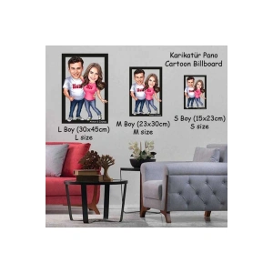 Kişiye Özel Pano - Karikatür Pano - Kişiye Özel Tablo