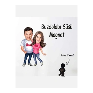 Kişiye Özel Mağnet - Karikatür Mağnet