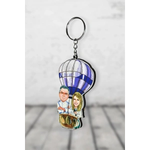 Kişiye Özel Karikatür Tasarım Anahtarlık