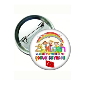 23 Nisan Rozeti - 23 Nisan Öğrenci Rozeti ( 20 Adet )