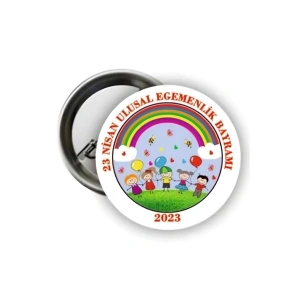 23 Nisan Rozeti - 23 Nisan Öğrenci Rozeti ( 20 Adet )