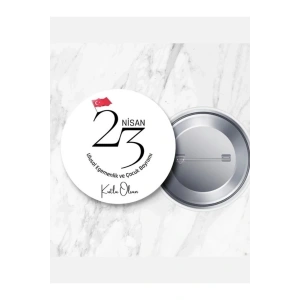 23 Nisan Rozeti - 23 Nisan Öğrenci Rozeti ( 20 Adet )