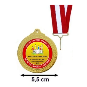 Kişiye Özel Artık Okuyorum Madalyası ( 24 Adet )