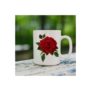 Gül Model Bardak - Güllü Bardak