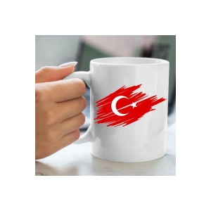 Türk Bayraklı Bardak - Türk Model Bardak