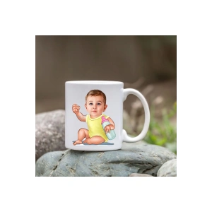 Kişiye Özel Bardak - Karikatür Bardak - Bebeğim Bardağı