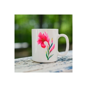 Kana Çiçeği Model Bardak - Kana Çiçeği Bardağı