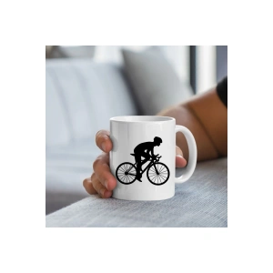 Bisiklet Model Bardak - Bisiklet Desenli Bardak