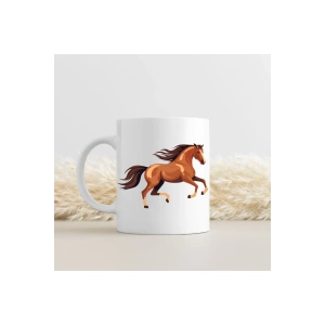 At Model Bardak - Atlı Bardak