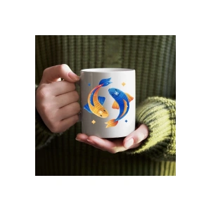 Balık Burcu Bardak - Balık Bardağı