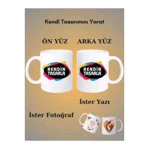 Kişiye Özel Bardak - Resimli Bardak - Yazılı Bardak - Özel Tasarım Bardak