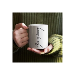 Atatürk İmzalı Bardak - İmza Model Bardak