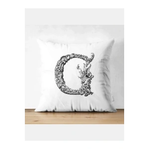 G Harfi Kırlent Kılıfı - G Harfli Yastık Kılıfı