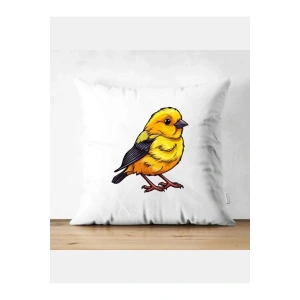 Kanarya Model Kırlent Kılıfı - Kanarya Yastık Kılıfı