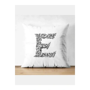 E Harfi Kırlent Kılıfı - E Harfli Yastık Kılıfı