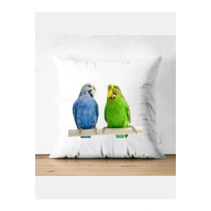 Kuş Model Kırlent Kılıfı - Kuş Yastık Kılıfı