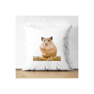 Hamster Model Kırlent Kılıfı - Hamster Yastık Kılıfı