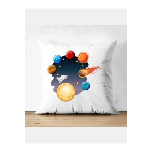 Uzay Model Kırlent Kılıfı - Uzay Yastık Kılıfı