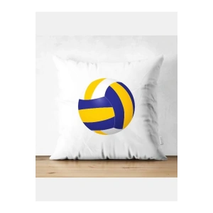 Voleybol Toplu Kırlent Kılıfı - Voleybol Yastık Kılıfı