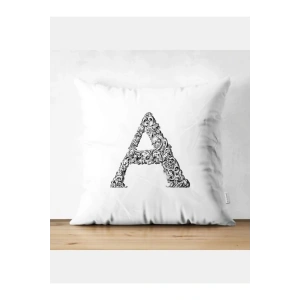 A Harfi Kırlent Kılıfı - A Harfli Yastık Kılıfı
