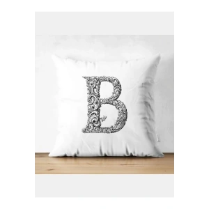 B Harfi Kırlent Kılıfı - B Harfli Yastık Kılıfı