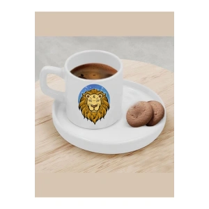 Türk Kahvesi Fincanı Aslan Burcu Fincan