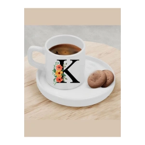 Türk Kahvesi Fincanı K Harfi Fincan
