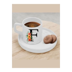 Türk Kahvesi Fincanı F Harfi Fincan