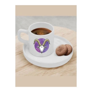 Türk Kahvesi Fincanı Oğlak Burcu Fincan