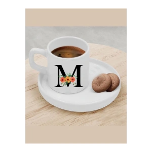 Türk Kahvesi Fincanı M Harfi Fincan