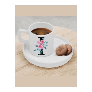 Türk Kahvesi Fincanı I Harfi Fincan